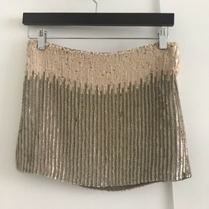 Parker sequined mini skirt